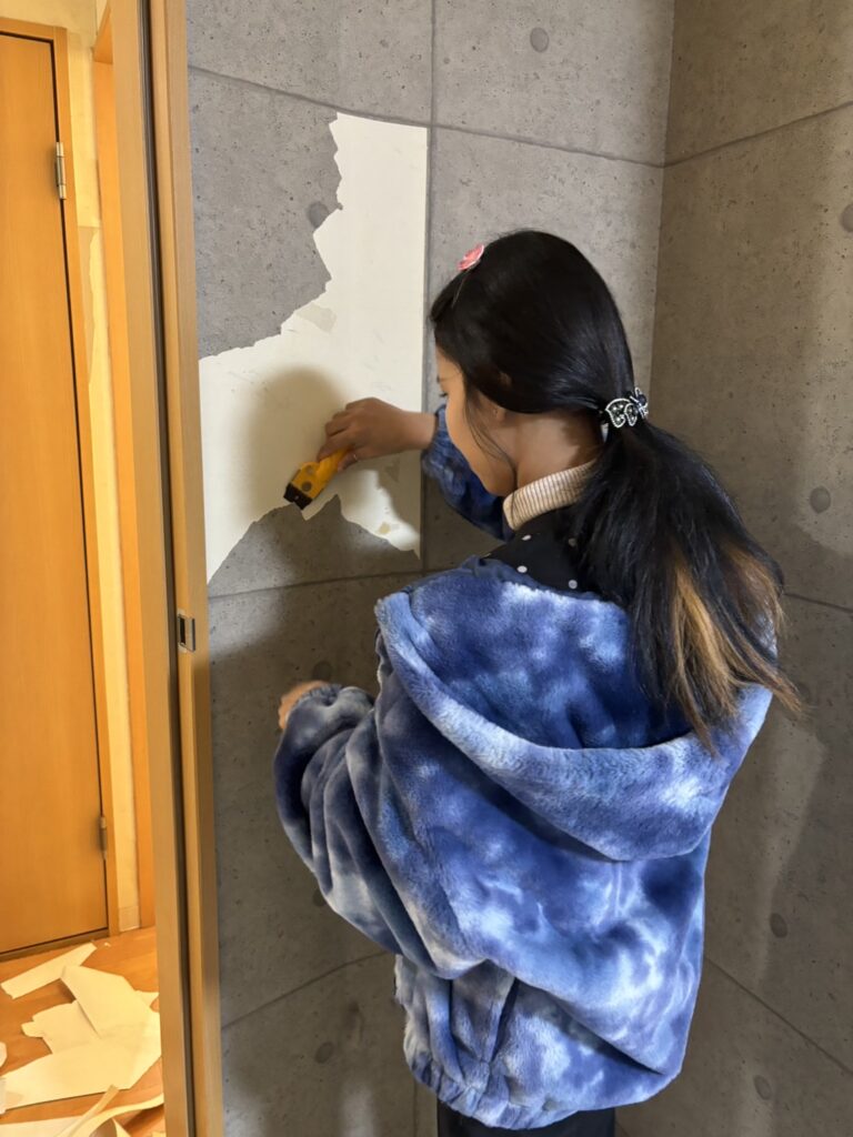 技能実習2号2年目のカンボジア技能実習生の実地作業