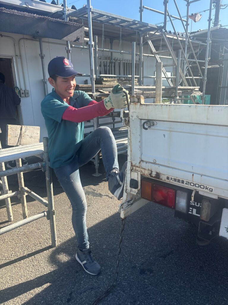 とび職種1号技能実習生