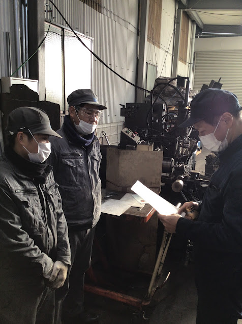 大阪の機械加工企業様の技能実習生2名